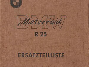 1950 BMW R 25 Ersatzteilliste (# 1231)