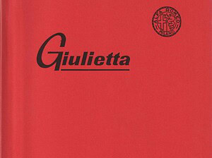 1954 Alfa Romeo Giulietta Spare parts cataloque 2 book (# 17653)