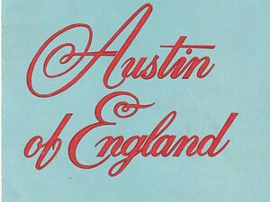 1955 Austin programma (# 19411)
