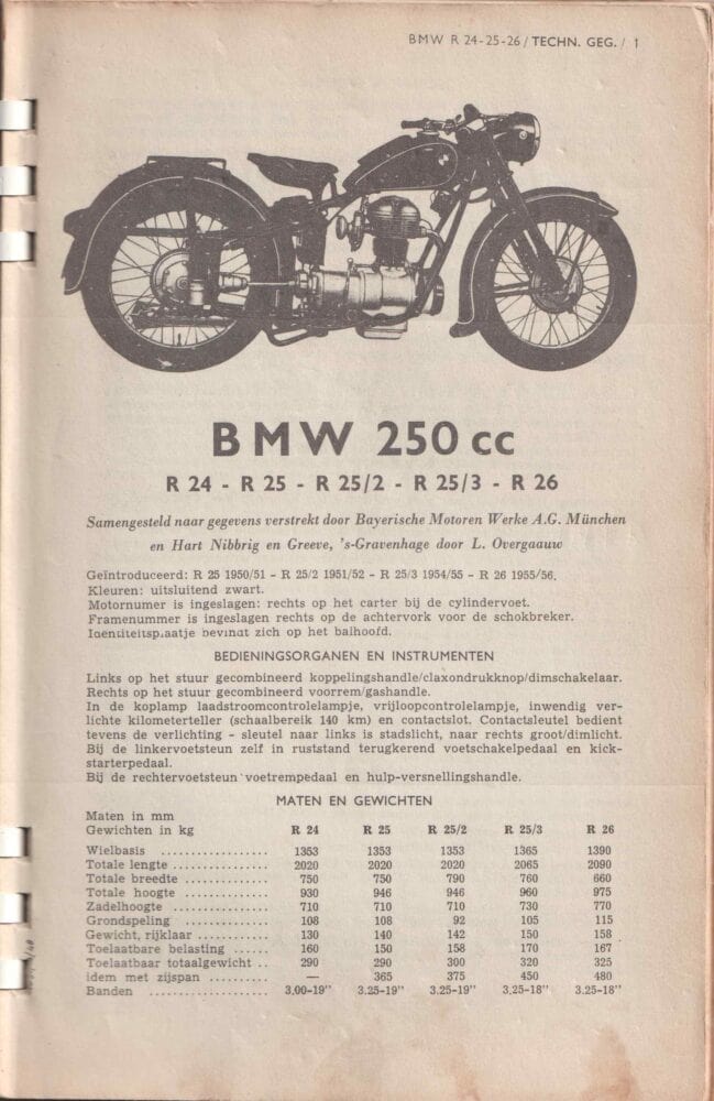 1958 BMW R 24 / 25 / 26 "Alles over uw motor, Onderhoud -Reparatie" (# 19865) - Afbeelding 2