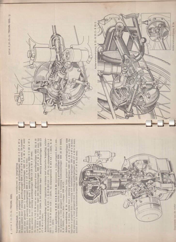 1958 BMW R 24 / 25 / 26 "Alles over uw motor, Onderhoud -Reparatie" (# 19865) - Afbeelding 3