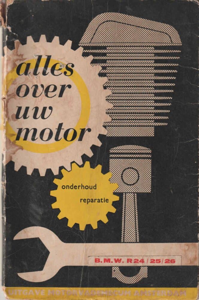 1958 BMW R 24 / 25 / 26 "Alles over uw motor, Onderhoud -Reparatie" (# 19865)