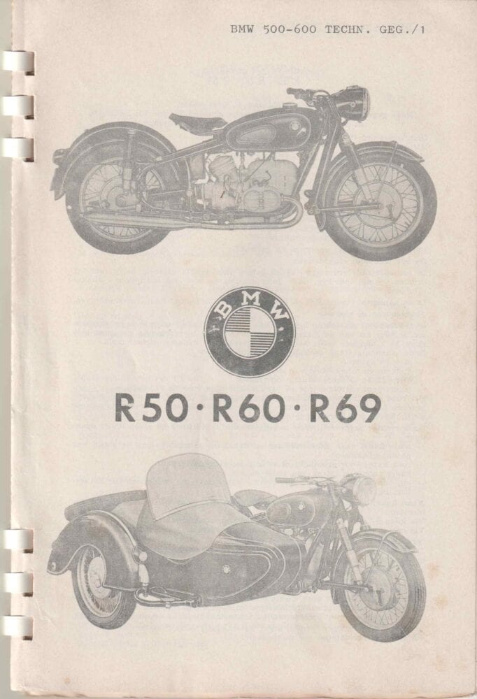 1958 BMW R 50 / 60 / 69 2 cyl. "Alles over uw motor, Onderhoud -Reparatie" (# 6635) - Afbeelding 3