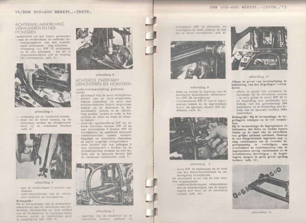 1958 BMW R 50 / 60 / 69 2 cyl. "Alles over uw motor, Onderhoud -Reparatie" (# 6635) - Afbeelding 2