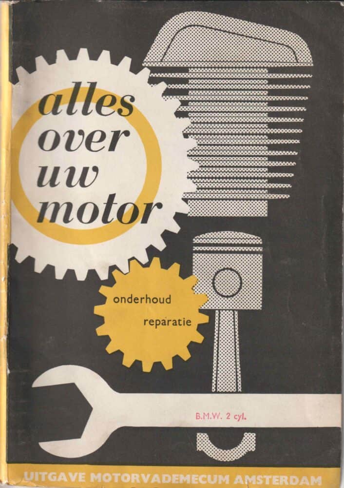 1958 BMW R 50 / 60 / 69 2 cyl. "Alles over uw motor, Onderhoud -Reparatie" (# 6635)