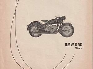1959 BMW R 50 Motor Rundschau test (# 19799)
