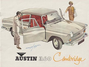 1961 Austin A60 Cambridge (# 7413)
