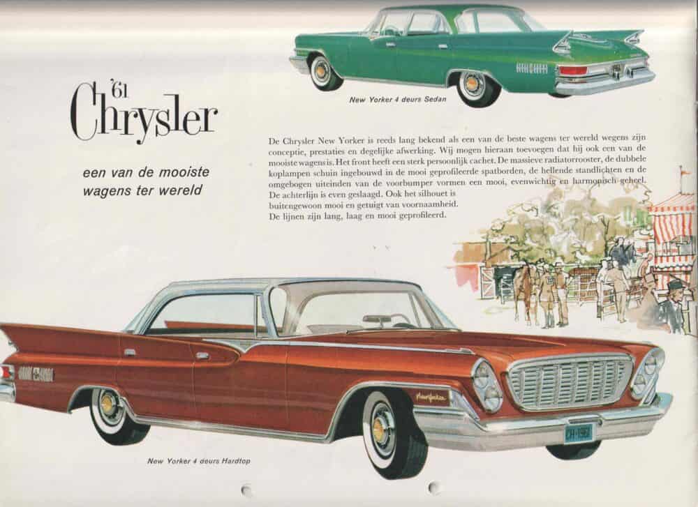 1961 Chrysler / Plymouth programma (# 2899) - Afbeelding 2