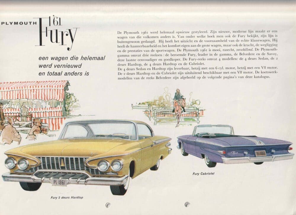1961 Chrysler / Plymouth programma (# 2899) - Afbeelding 3