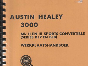 1962 Austin Healey 3000 MK II - MK III (# 19492)