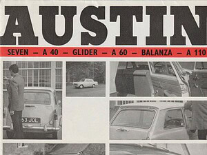 1964 Austin programma (# 9158)