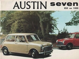 1967 Austin Seven MK II 850 -1000 (# 13118)