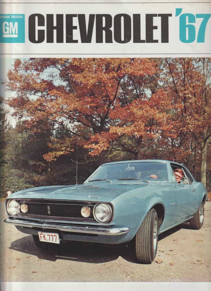 1967 Chevrolet programma (# 9460)