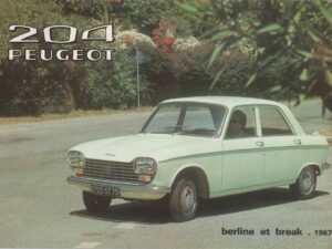 1967 Peugeot 204 Berline et Break (# 17174)