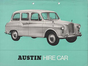 1971 Austin FL2 Hire Car (# 7399)