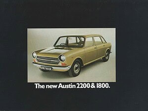 1972 Austin 2200 & 1800 MK III (# 12100)