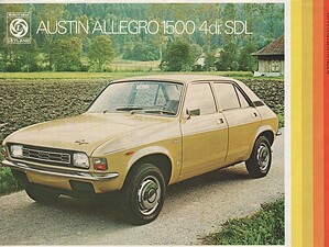 1973 Austin Allegro 1500 4dr. SDL (# 9170)