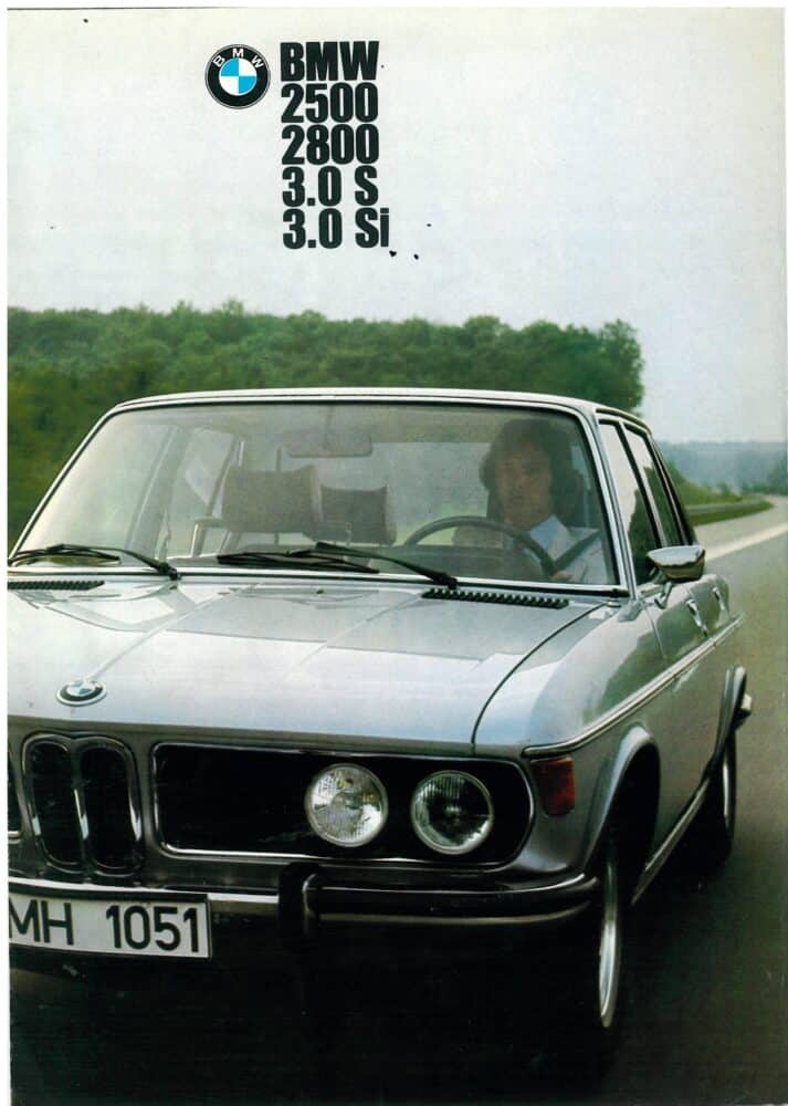 1973 BMW 2500/2800/3.0S/3.0Si (# 388)