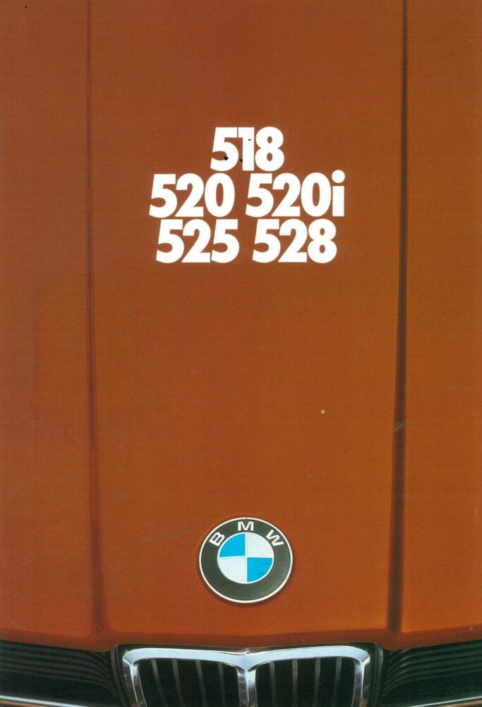 1976 BMW 5 serie 518, 520, 520i, 525, 528 E12 (# 432)