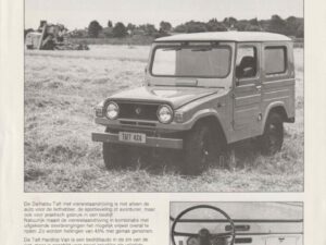1977 Daihatsu Taft f20 - f50 Hardtop Van (# 14522)