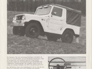 1977 Daihatsu Taft f20 - f50 Softtop Van (# 13653)