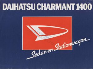 1978 Daihatsu Charmant 1400 sedan en stationwagon (# 9249)