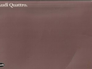1981 Audi Quattro (# 8893)