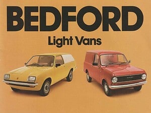 1981 Bedford Light Vans (# 22699)