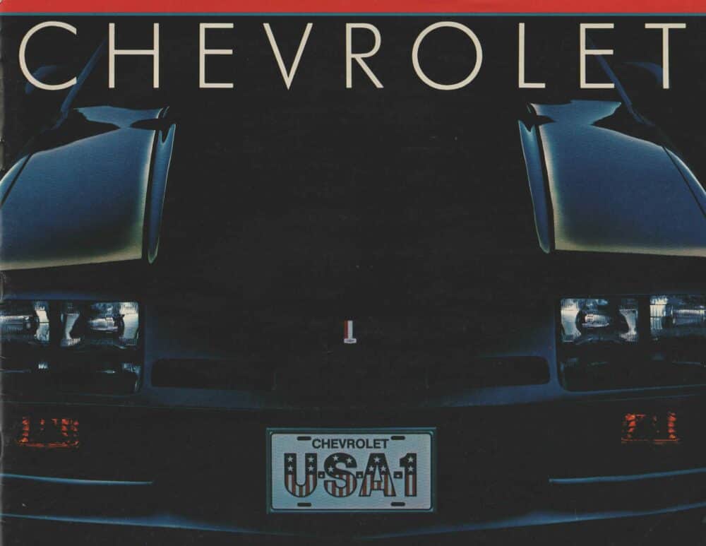 1982 Chevrolet programma (# 11049)