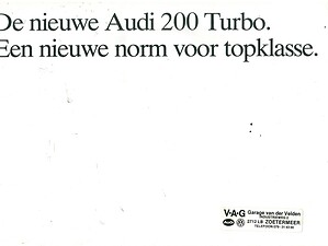 1983 Audi 200 C3 Turbo (# 18233)