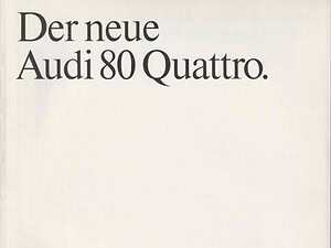 1983 Audi 80 B2 Quattro (# 17955)