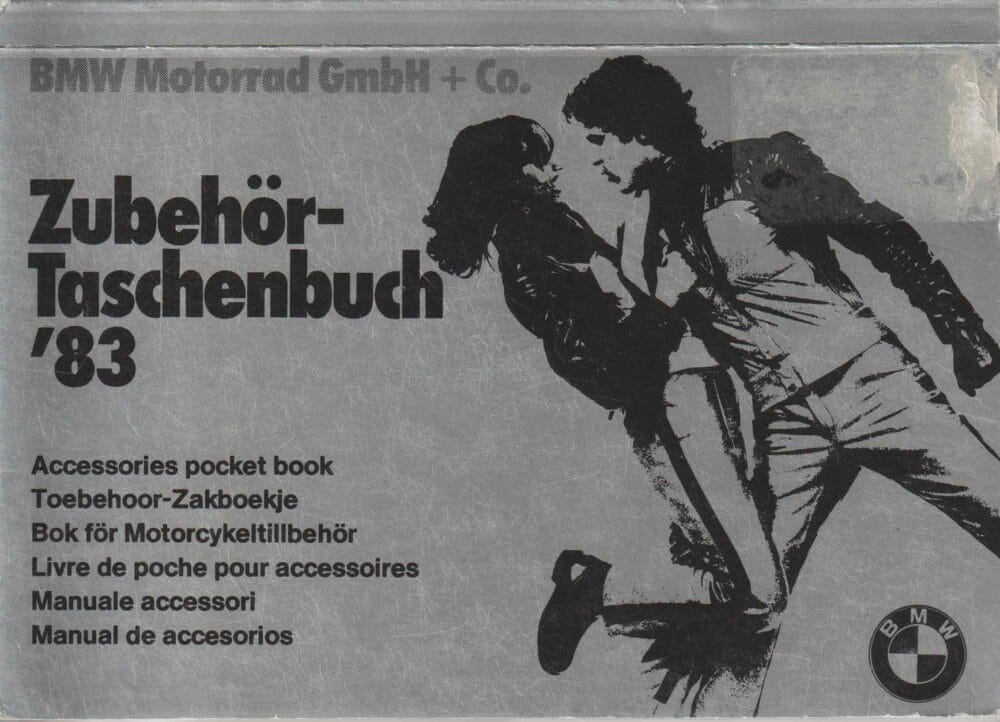 1983 BMW Zubehör-Taschenbuch boek (# 19937)