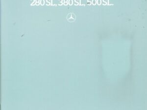 1983 Mercedes-Benz 280 SL, 380 SL, 500 SL (# 24778)