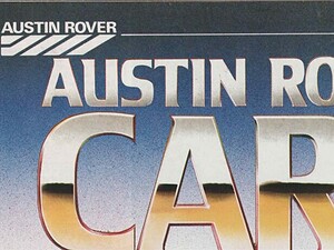 1985 Austin Rover programma (# 7427)