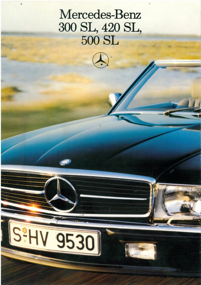 1985 Mercedes-Benz 300 SL, 420 SL, 500 SL (# 24781)