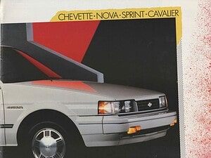 1987 Chevrolet Chevette-Nova-Sprint-Cavalier (# 8469)