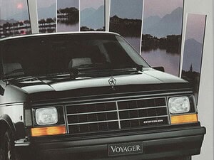 1989 Chrysler Voyager incl. prijslijst (# 8479)