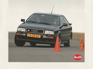 1990 Audi Quattro rijvaardigheidstraining (# 13462)