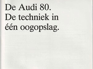1991 Audi 80 B3 (# 7197)