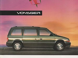 1993 Chrysler Voyager (# 8487)