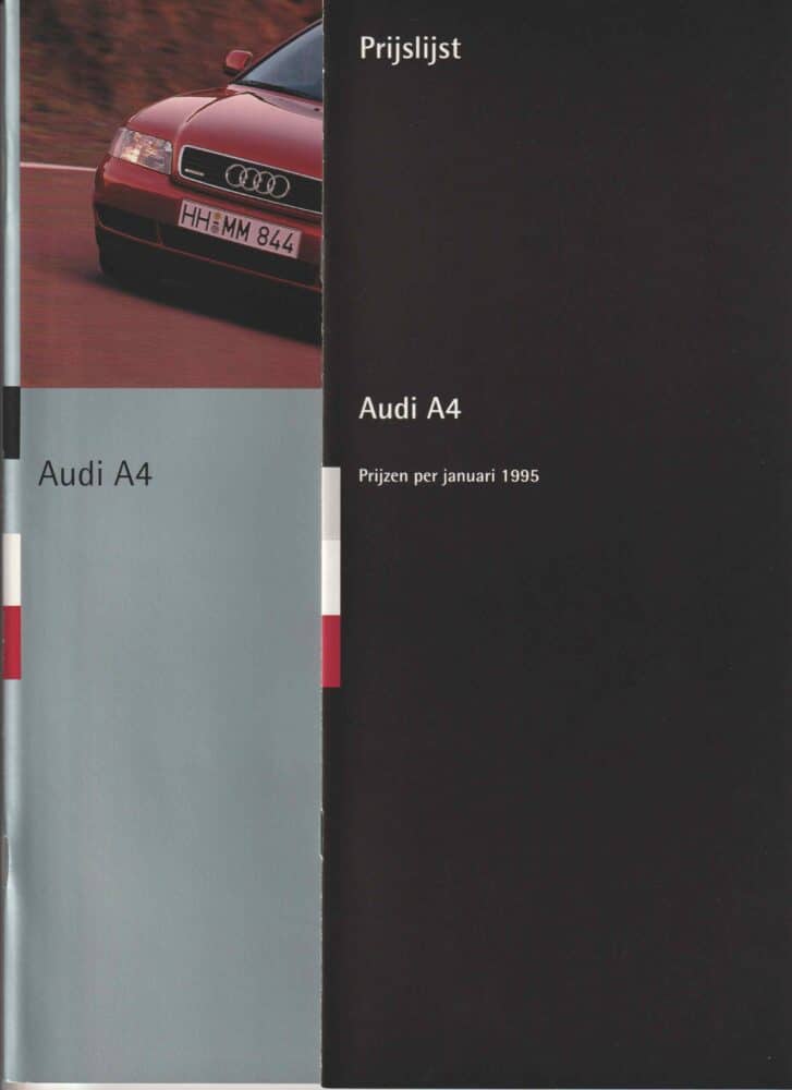 1995 Audi A4 B5 introductiemap (# 18400) - Afbeelding 5