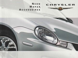 2000 Chrysler Neon Mopar Accesoires (# 21964)