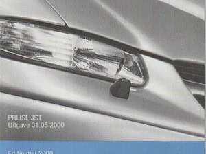 2000 Chrysler Voyager / Grand Voyager prijslijst 05-2000 (# 22032)