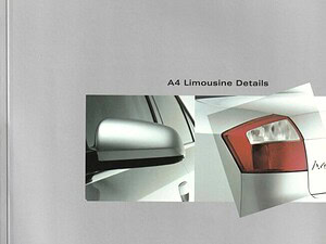 2001 Audi A4 B6 Limousine (# 18391)