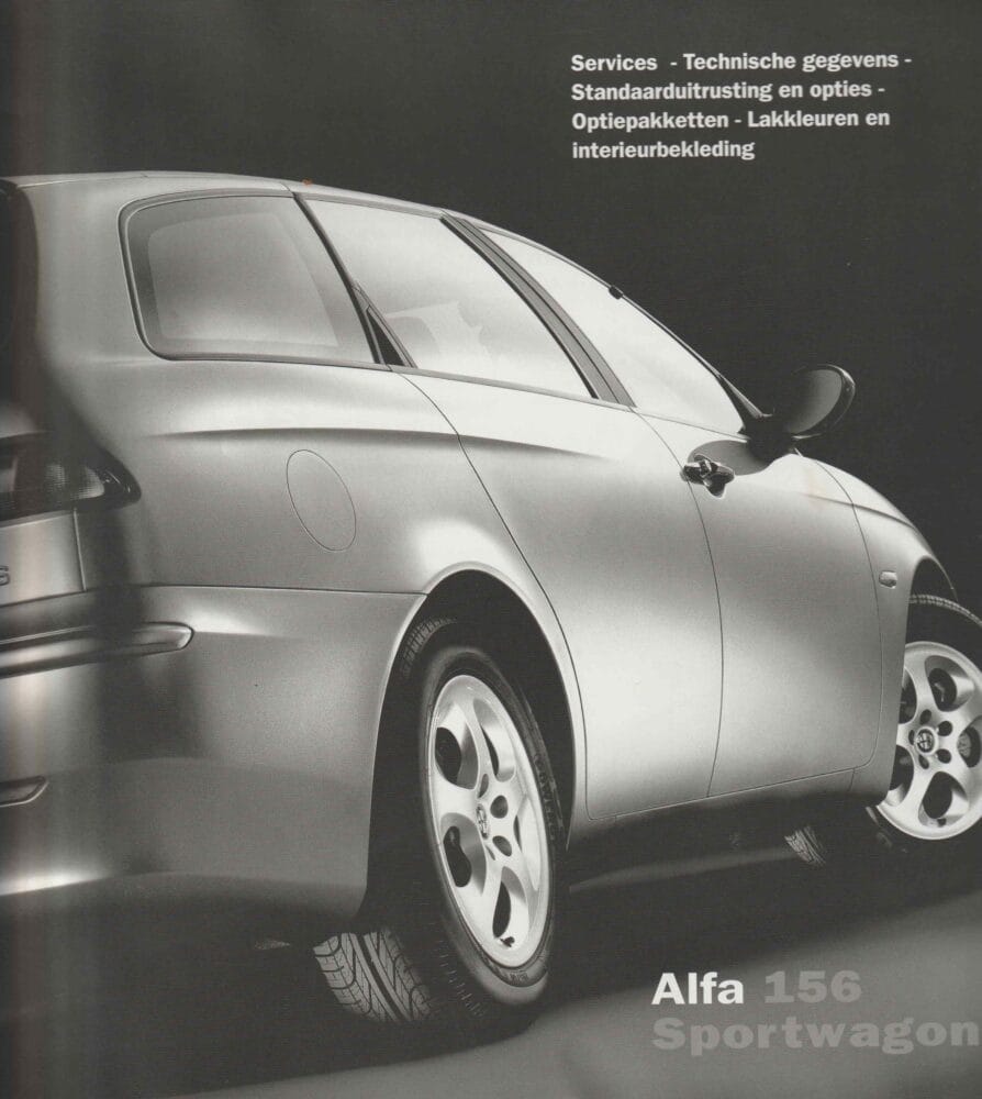 2002 Alfa Romeo Alfa 156 Sportwagon (techn geg., kleuren, uitrusting, opties, etc) (# 10539)