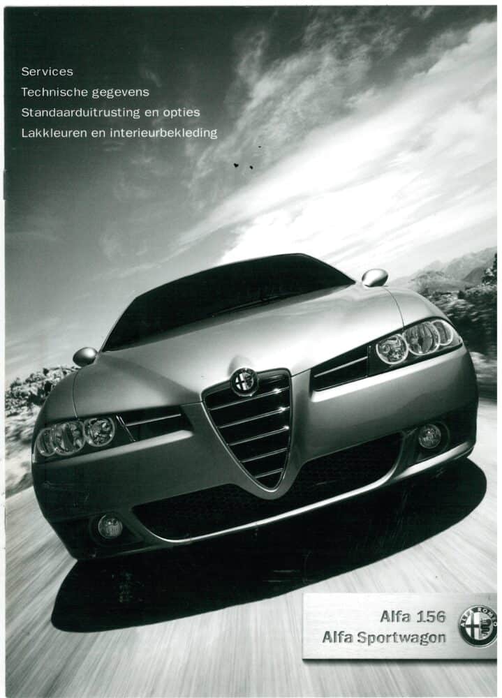 2003 Alfa Romeo Alfa 156 Sportwagon (techn geg., kleuren, uitrusting, opties, etc) (# 18308)