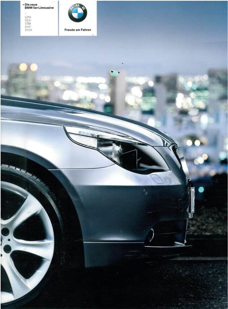 2003 BMW 5 serie 520i, 525i, 530i, 545i, 530d E60 (# 7500)