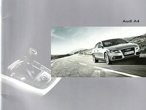 2007 Audi A4 B8 prijslijst 11-2007 (# 7329)