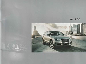2008 Audi Q5 prijslijst 10-2008 (# 13542)