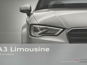 2013 Audi A3 8V Limousine (# 7270)